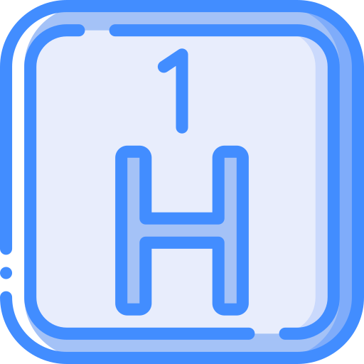 Hydrogen - Free education icons