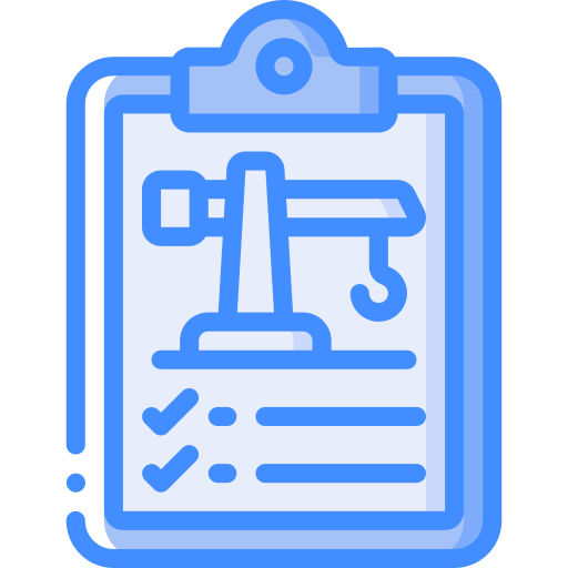 Clipboard Basic Miscellany Blue icon