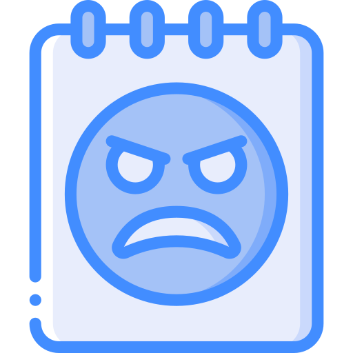 Notepad Basic Miscellany Blue icon