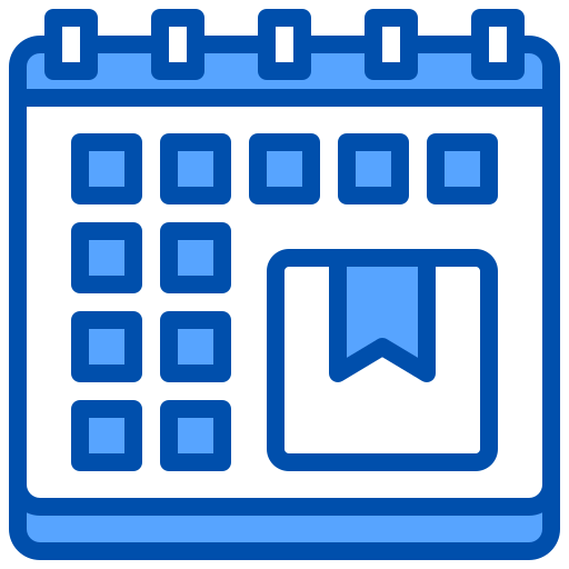 Calendar xnimrodx Blue icon