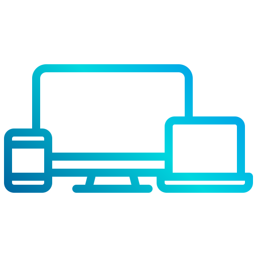 Responsive xnimrodx Lineal Gradient icon