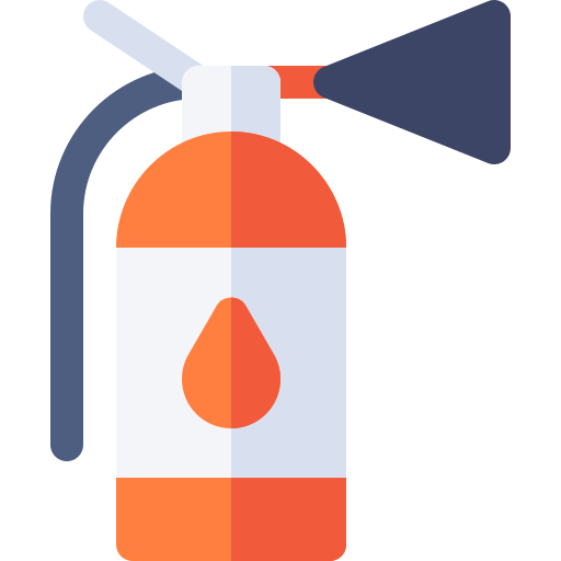 Fire extinguisher Basic Rounded Flat icon