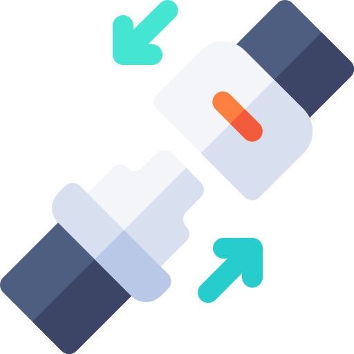 cinturón de seguridad icono gratis