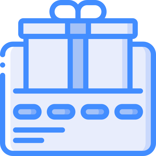 carte cadeau Icône gratuit