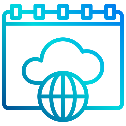 computación en la nube icono gratis
