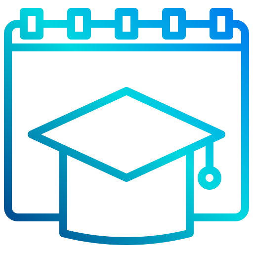 graduación icono gratis