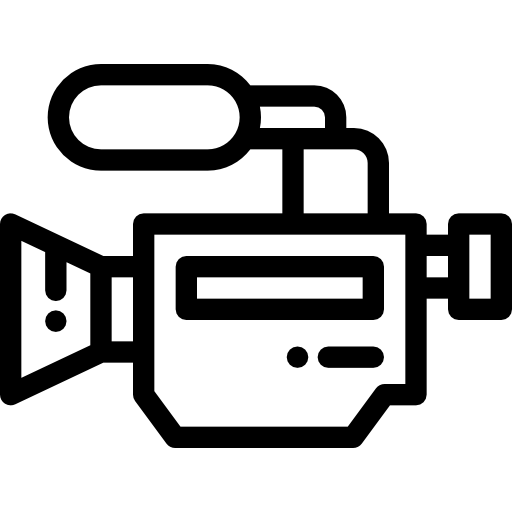 Video camera - free icon