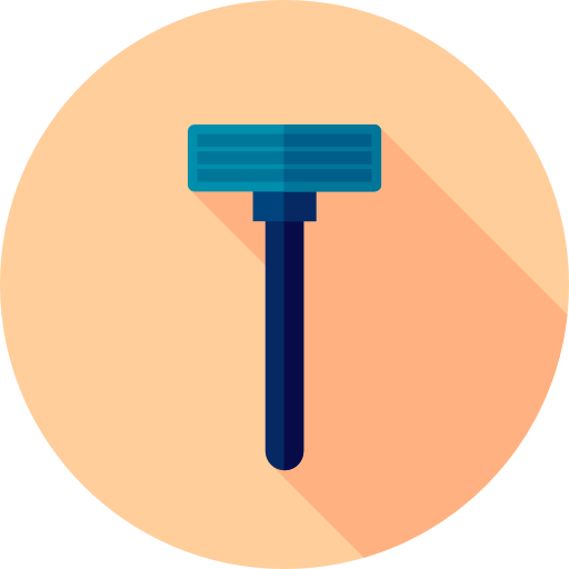 Razor Flat Circular Flat icon