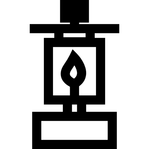 lampara de aceite icono gratis