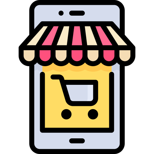 magasin mobile Icône gratuit magasin mobile Icône gratuit