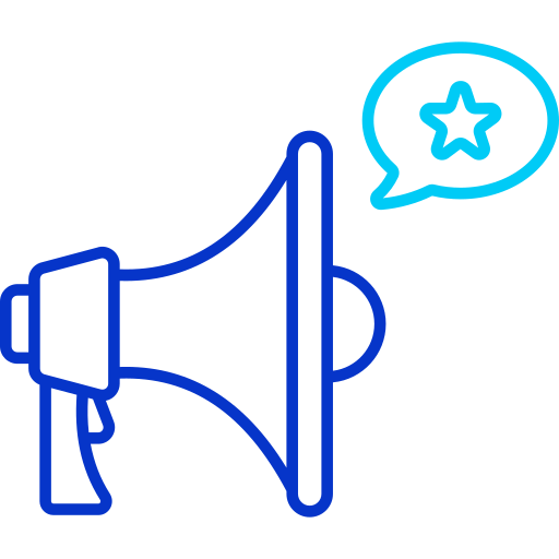 márketing icono gratis