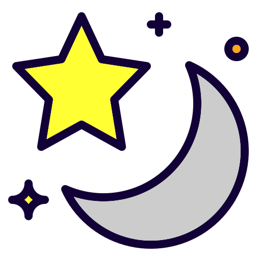 Star Generic Outline Color icon