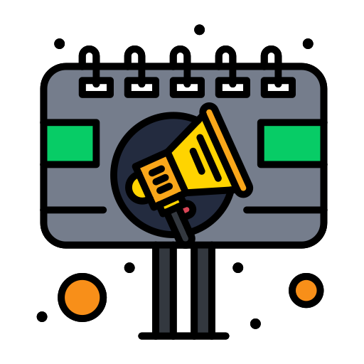 Billboard free icon