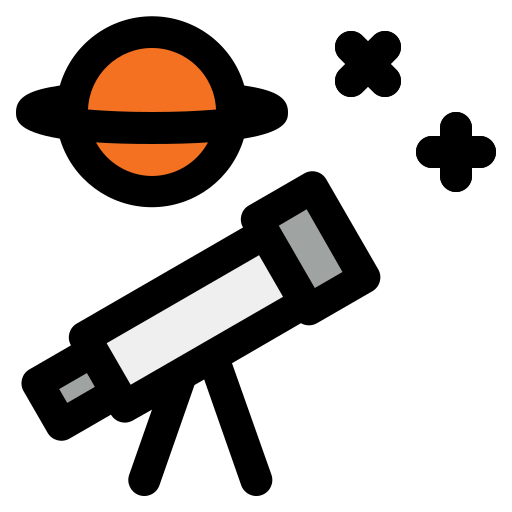 Telescope free icon