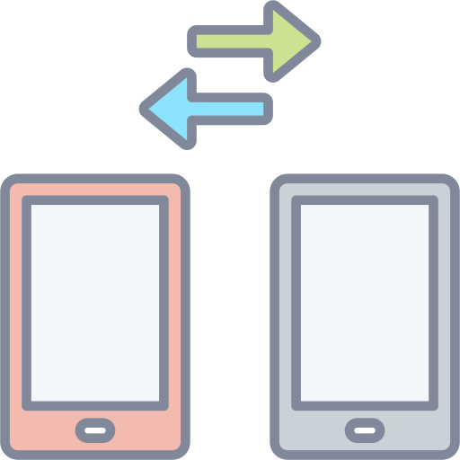 transferencia de datos icono gratis