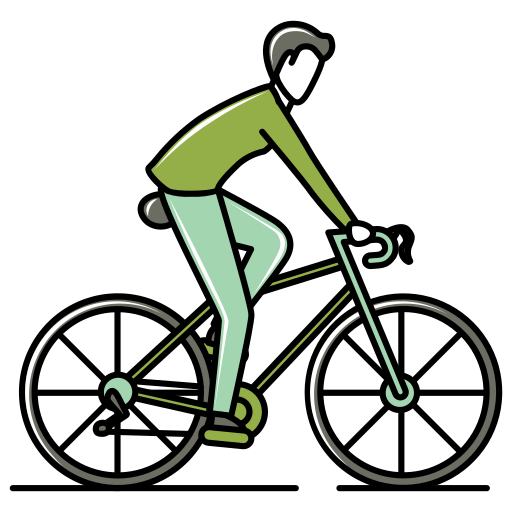 bicycling-free-sports-icons