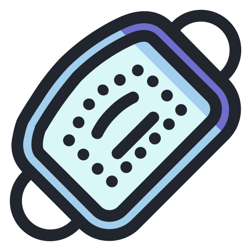 Медицинская маска бесплатно иконка