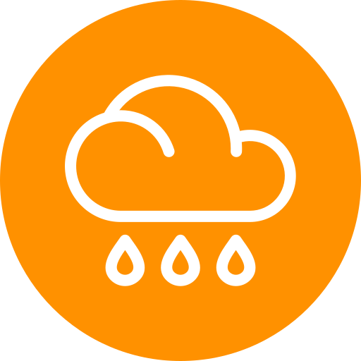 Rain drops Generic Flat icon