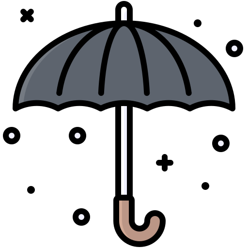 parapluie Icône gratuit parapluie Icône gratuit