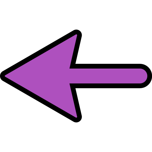 Arrow left Generic Outline Color icon