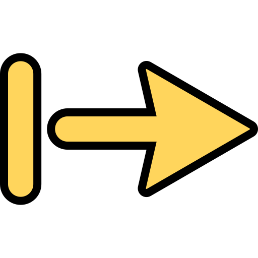 Left arrow Generic Outline Color icon