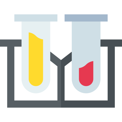 Test tube Basic Straight Flat icon