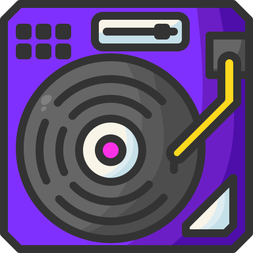 Turntable - Free entertainment icons