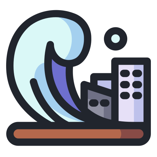 Tsunami free icon Tsunami free icon