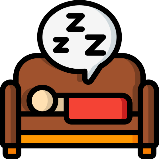 dormido icono gratis