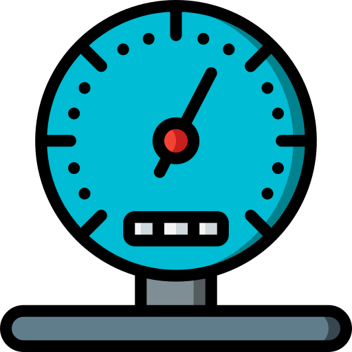 Pressure gauge Basic Miscellany Lineal Color icon