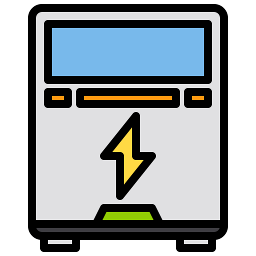 Electric generator free icon