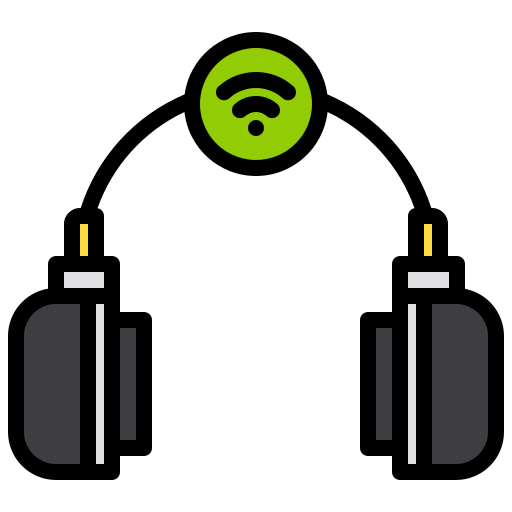 Audio headset free icon