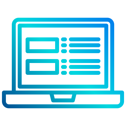 Laptop xnimrodx Lineal Gradient icon