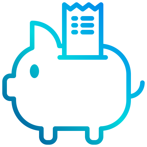 Piggy bank free icon