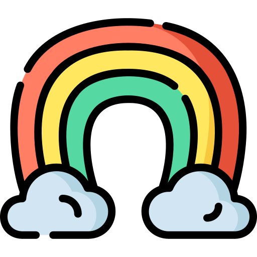 Rainbow - free icon