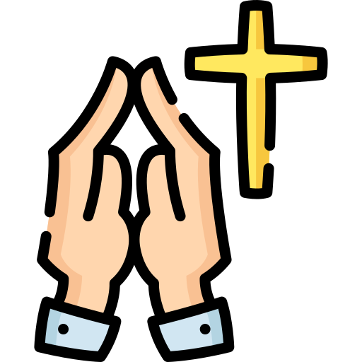 Praying - free icon