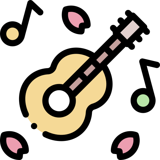 guitarra icono gratis