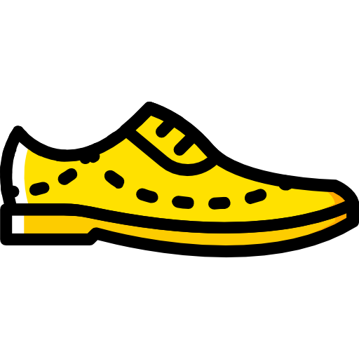 Shoe Basic Miscellany Yellow icon