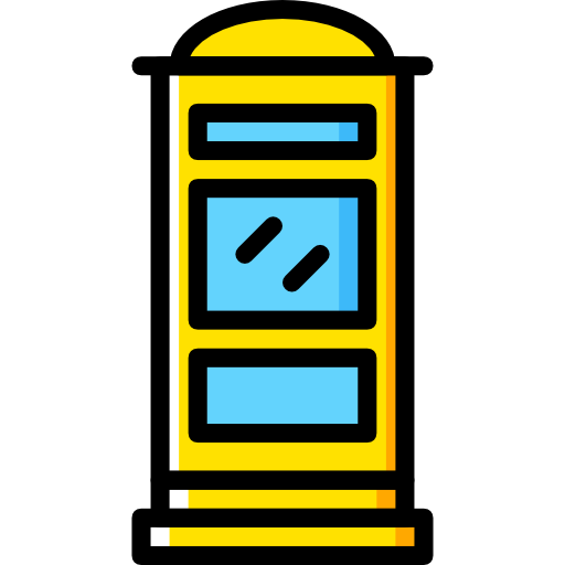 Phone booth free icon Phone booth free icon