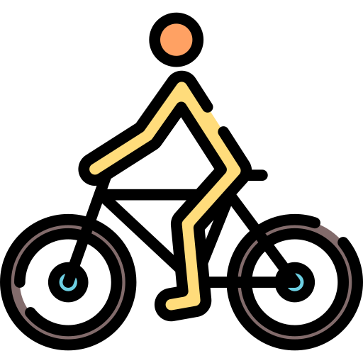 Bicycling - Free transport icons