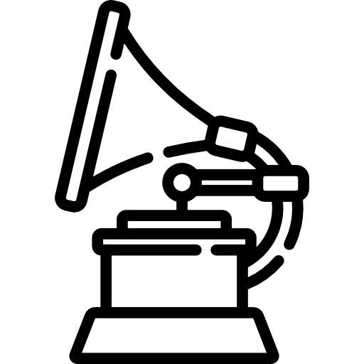 Gramophone - Free music icons