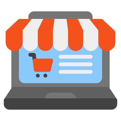 tienda online icono gratis