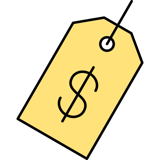 Étiquette de prix Icône gratuit Étiquette de prix Icône gratuit