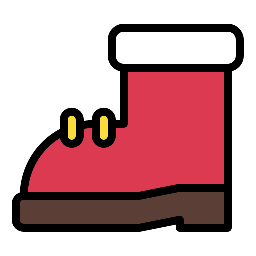 Boot Generic Outline Color icon