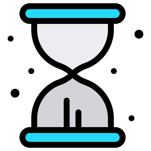 Hourglass Generic Outline Color icon