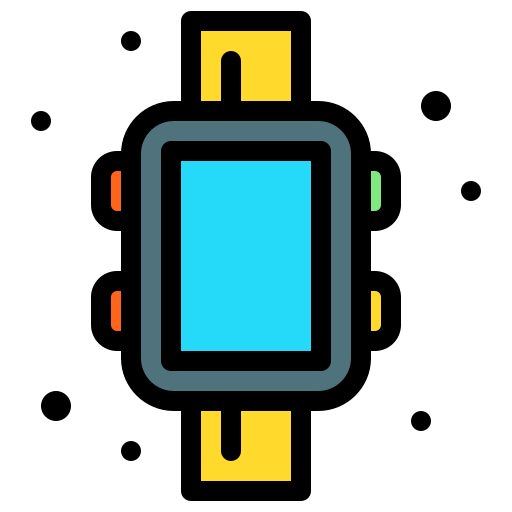 reloj de pulsera icono gratis