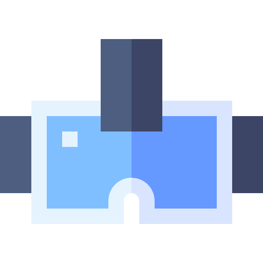 gafas vr icono gratis