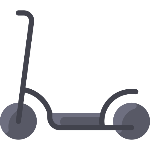 scooter electrico icono gratis