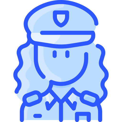 police Icône gratuit