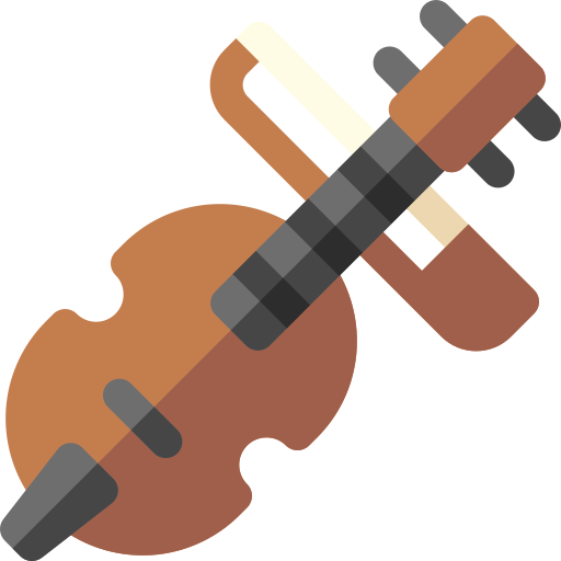 violín icono gratis